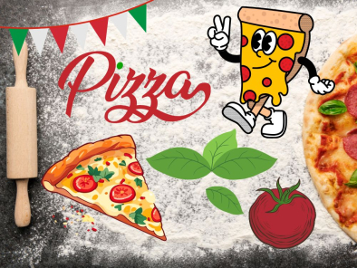 Pizza backen